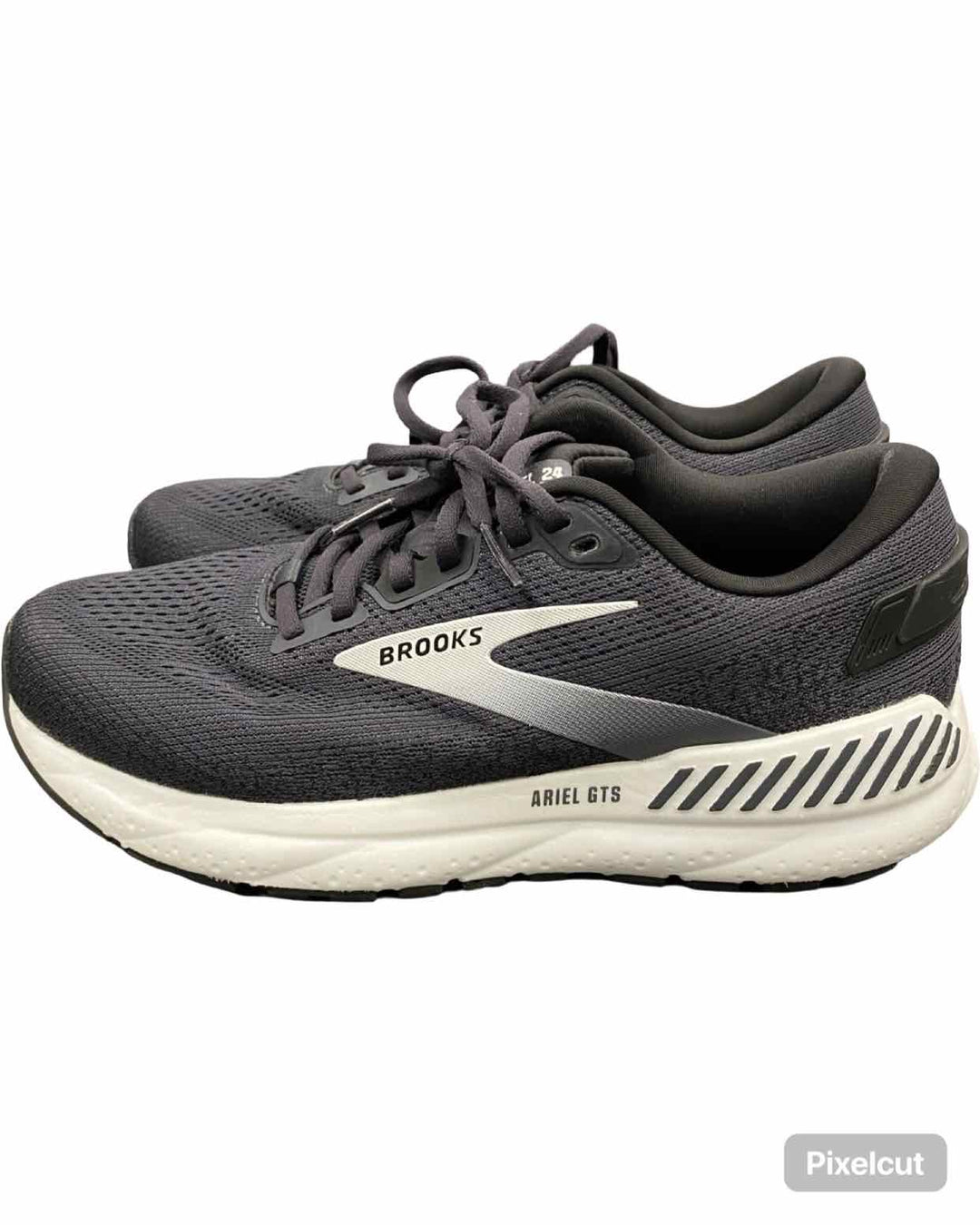 Brooks Shoe Size 8.5 Dark Grey Black Ariel 24 GTS Sneakers
