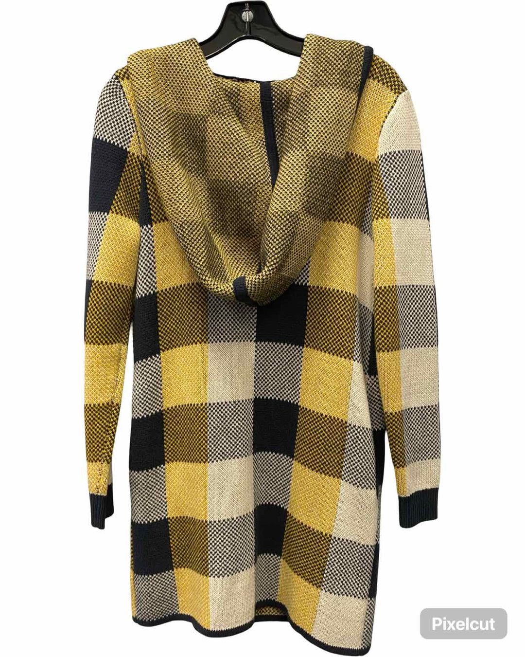 Cabi Size XS Yellow white & blue Checkered Jacket (Outdoor)