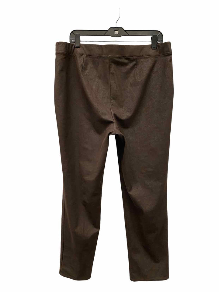 Chico's Size 14 Brown Pants