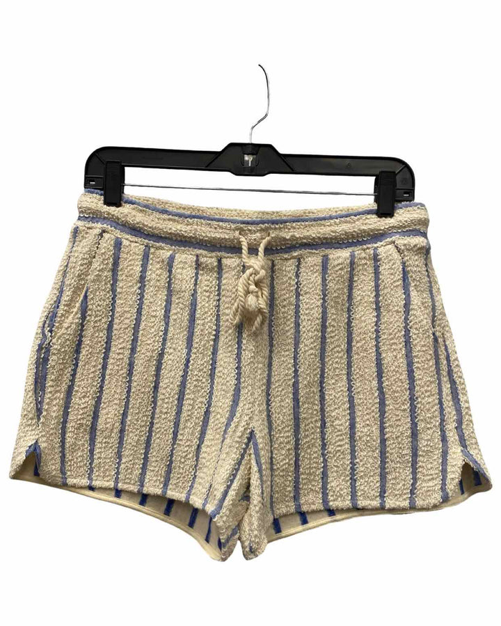 Faherty Brand Size L Tan Blue Stripe Shorts