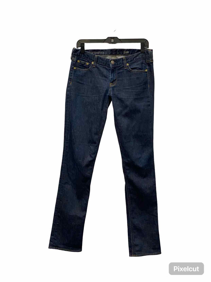 J Crew Size 28 Dark Blue Jeans