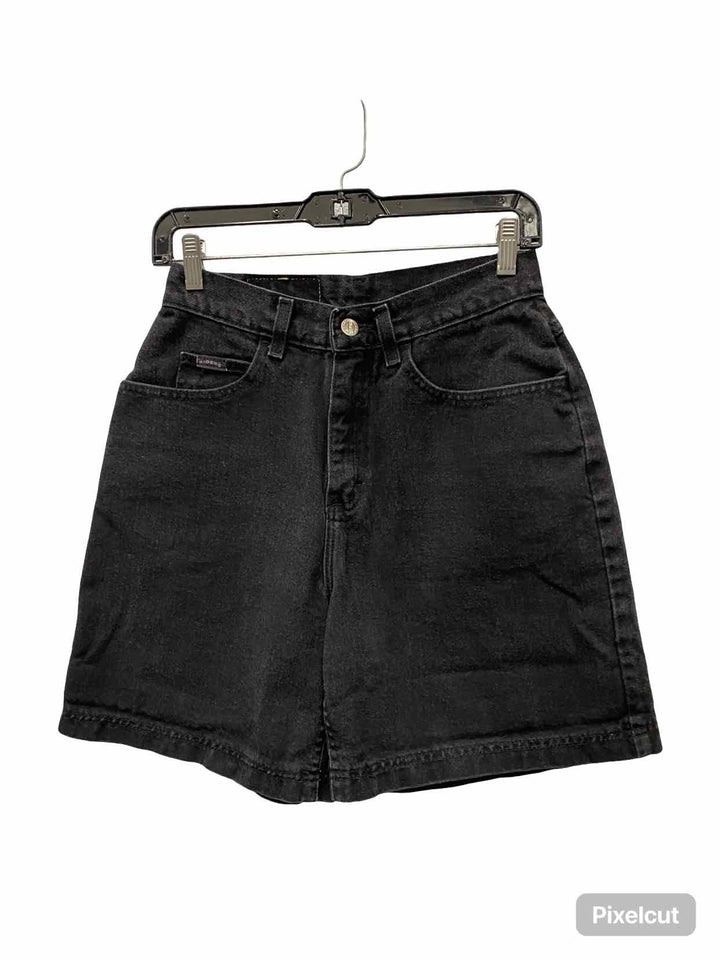 Denim Riders Size 8 Black Shorts