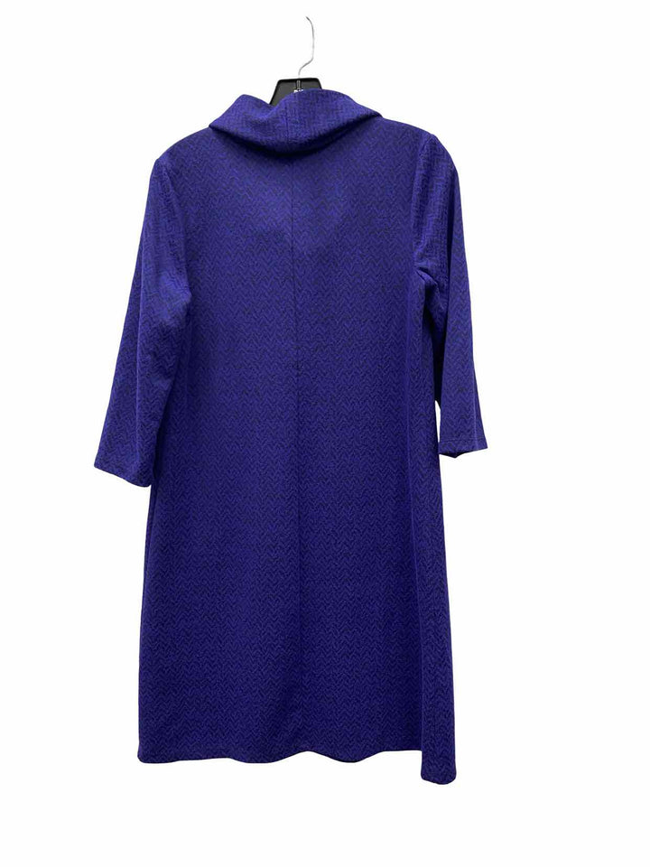 North Style Size M Blue Black Dress