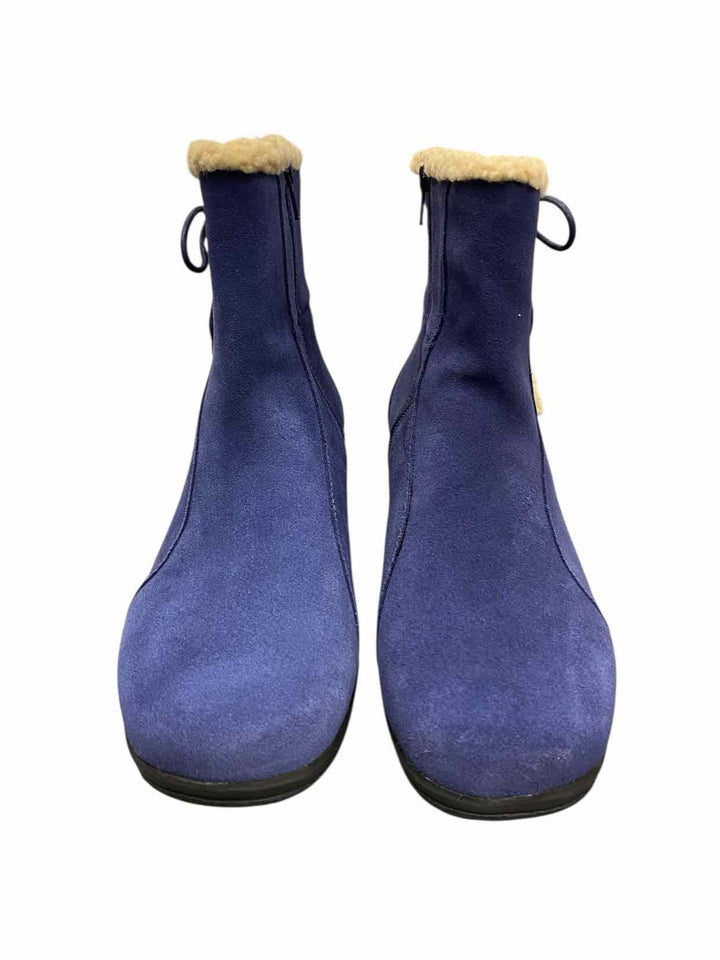 Clarks Shoe Size 9 Blue Boots(Ankle)