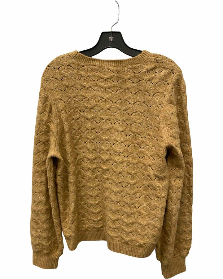 Loft Size L Tan Sweater
