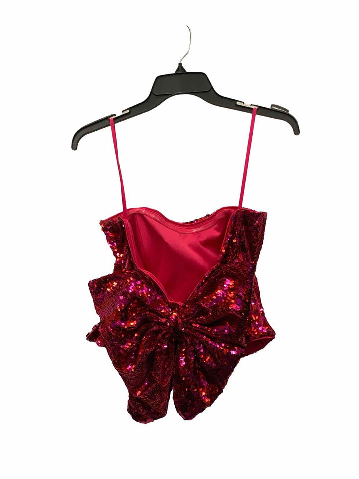 Hutch Size 8 Pink Sequin Tank Top