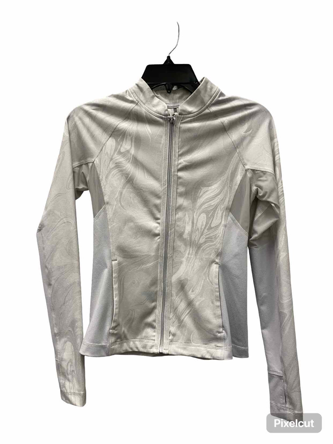 Abercrombie & Fitch Size S Gray Print Athletic Jacket