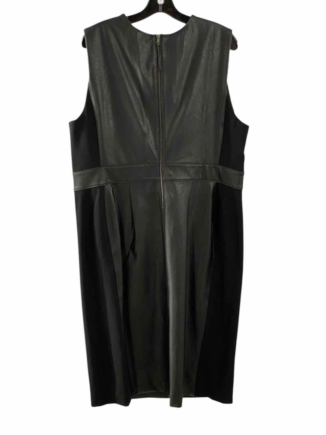 Spanx Size 1X Black Leather Dress