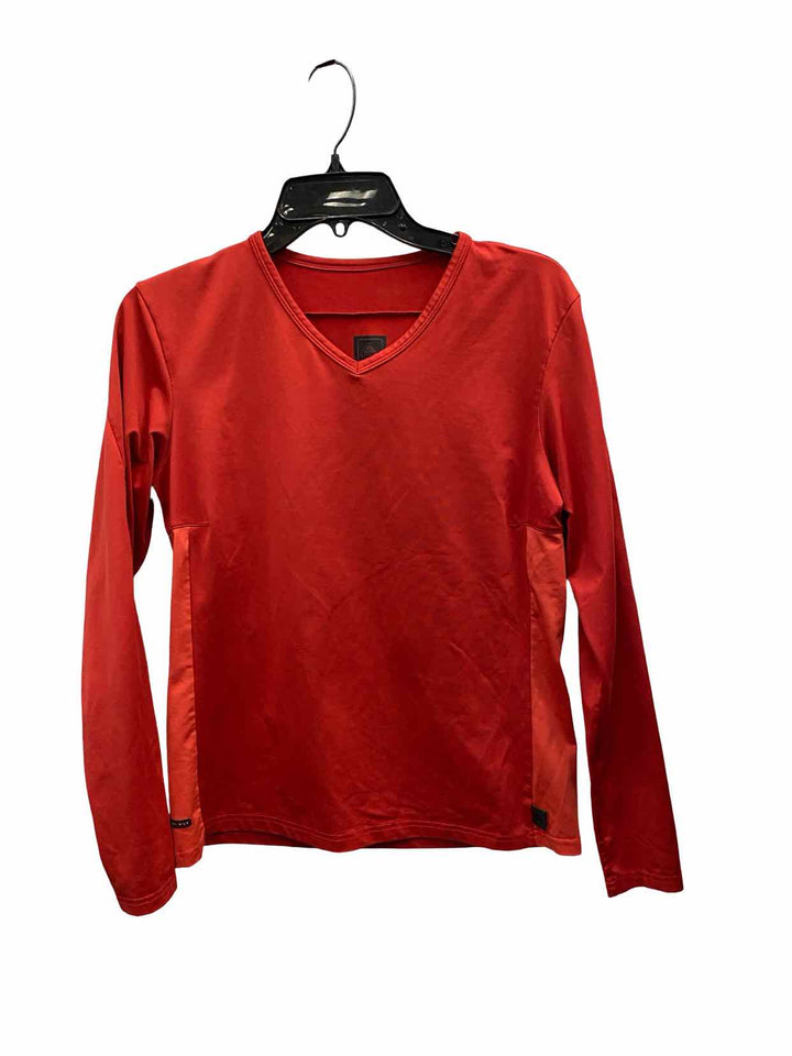 Nike Size L Red Athletic Long Sleeve