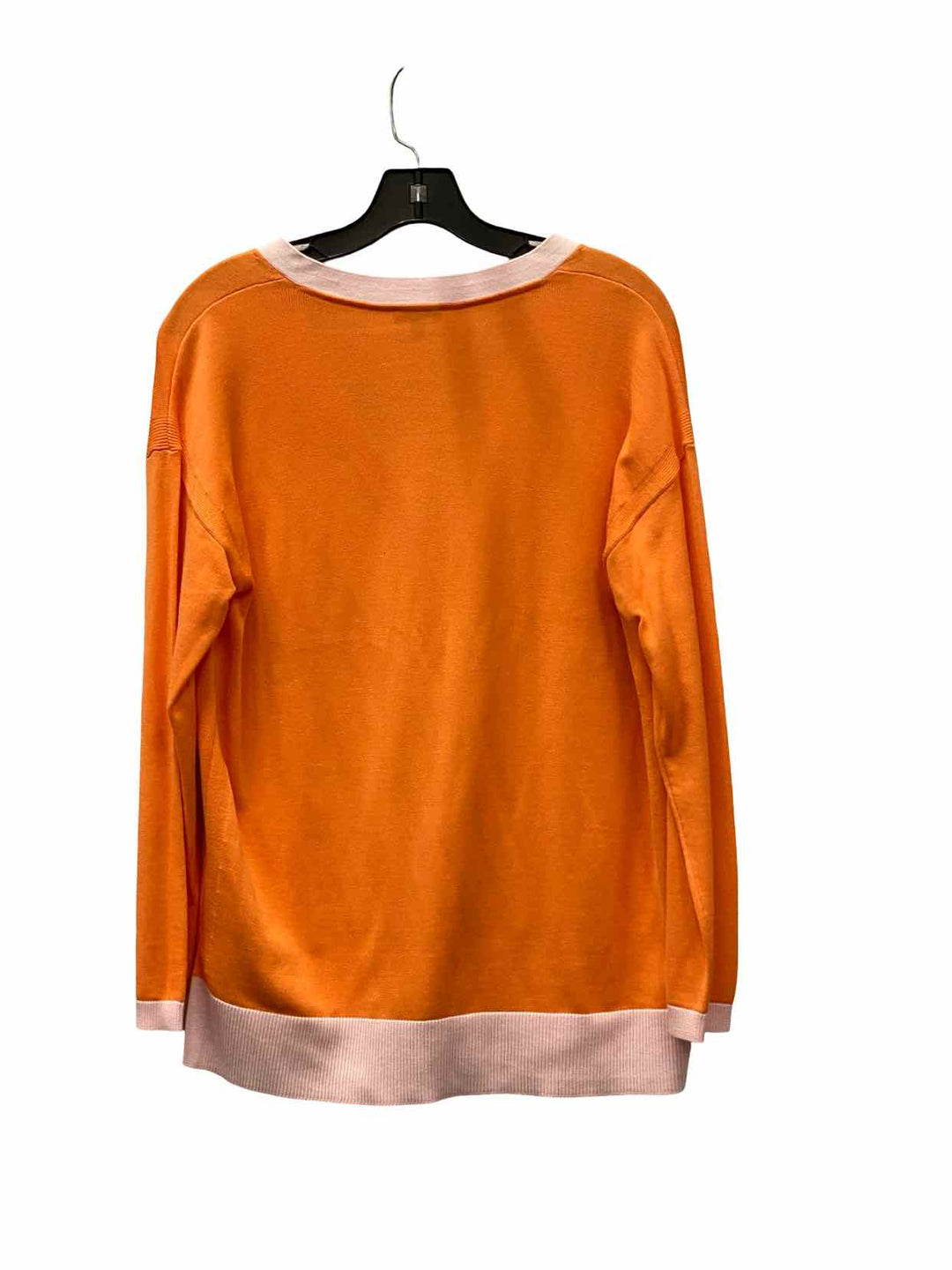 Talbots Size LP Orange Pink Sweater