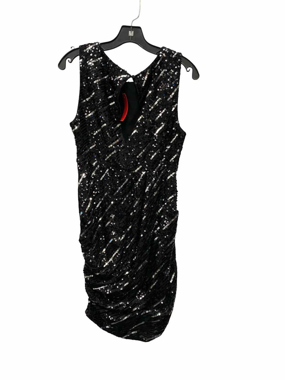 Alice & Olivia Size M Black Sequin Dress