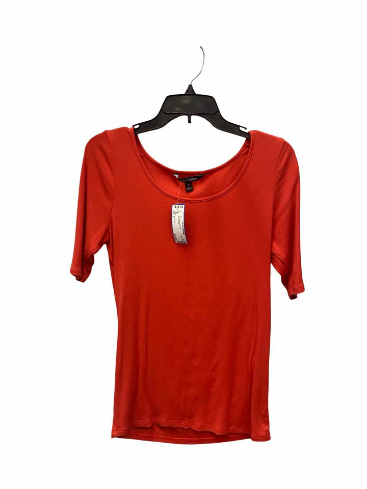 Hawthorne Size L Red Ribbed Short Sleeve Shirts