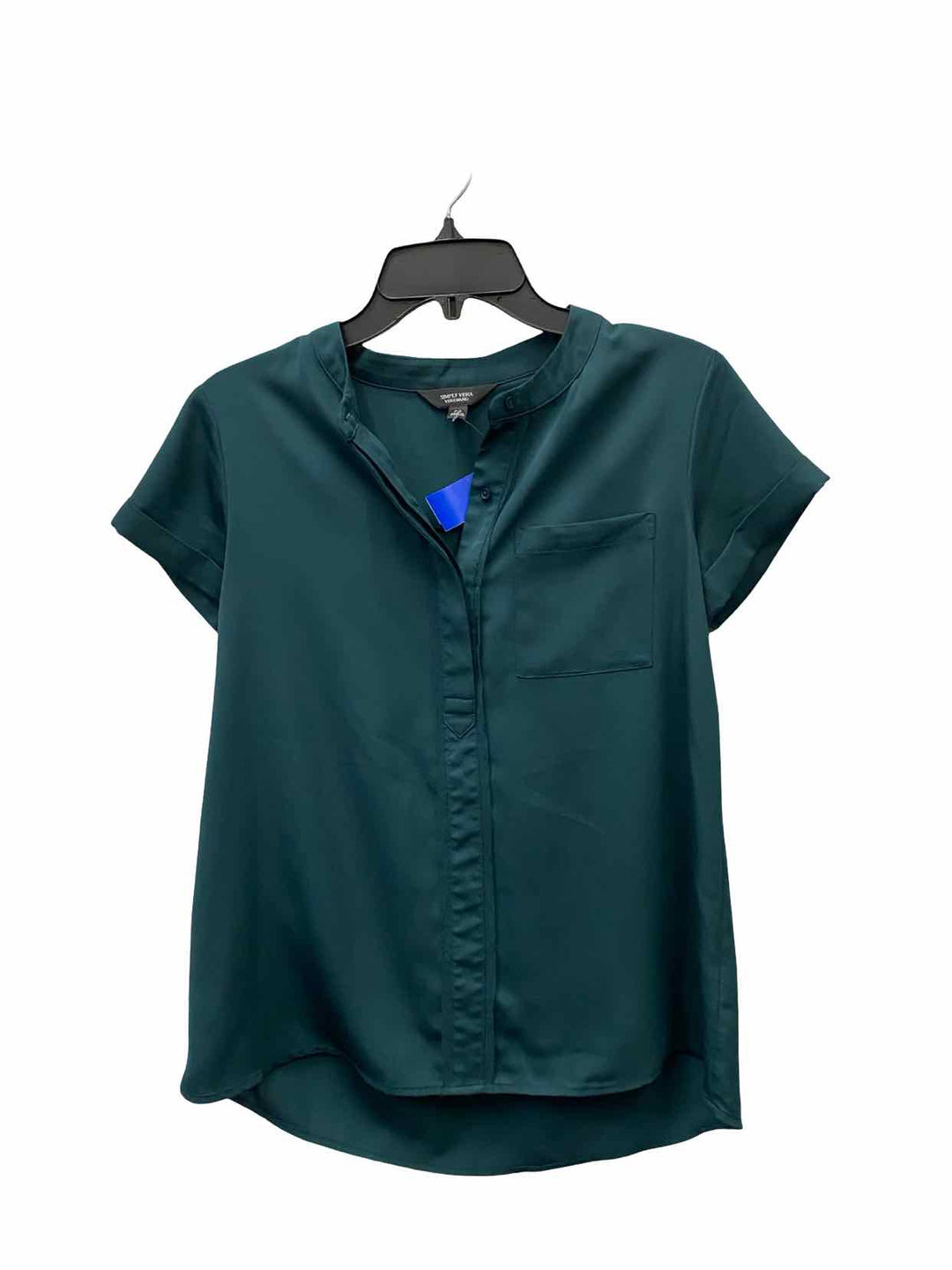 Simply Vera Size SP Green Short Sleeve Shirts