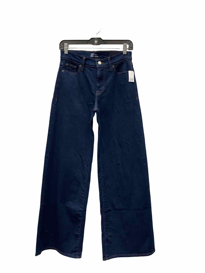 Gap Size 0 Blue Wide leg Jeans