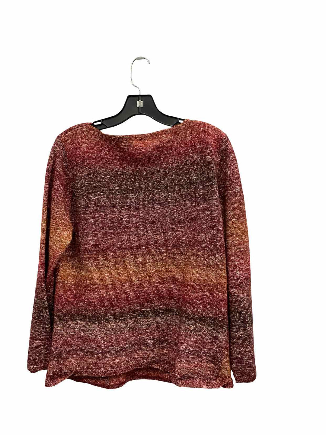 NY COLLECTION Size XLP Red 54% Cotton Sweater