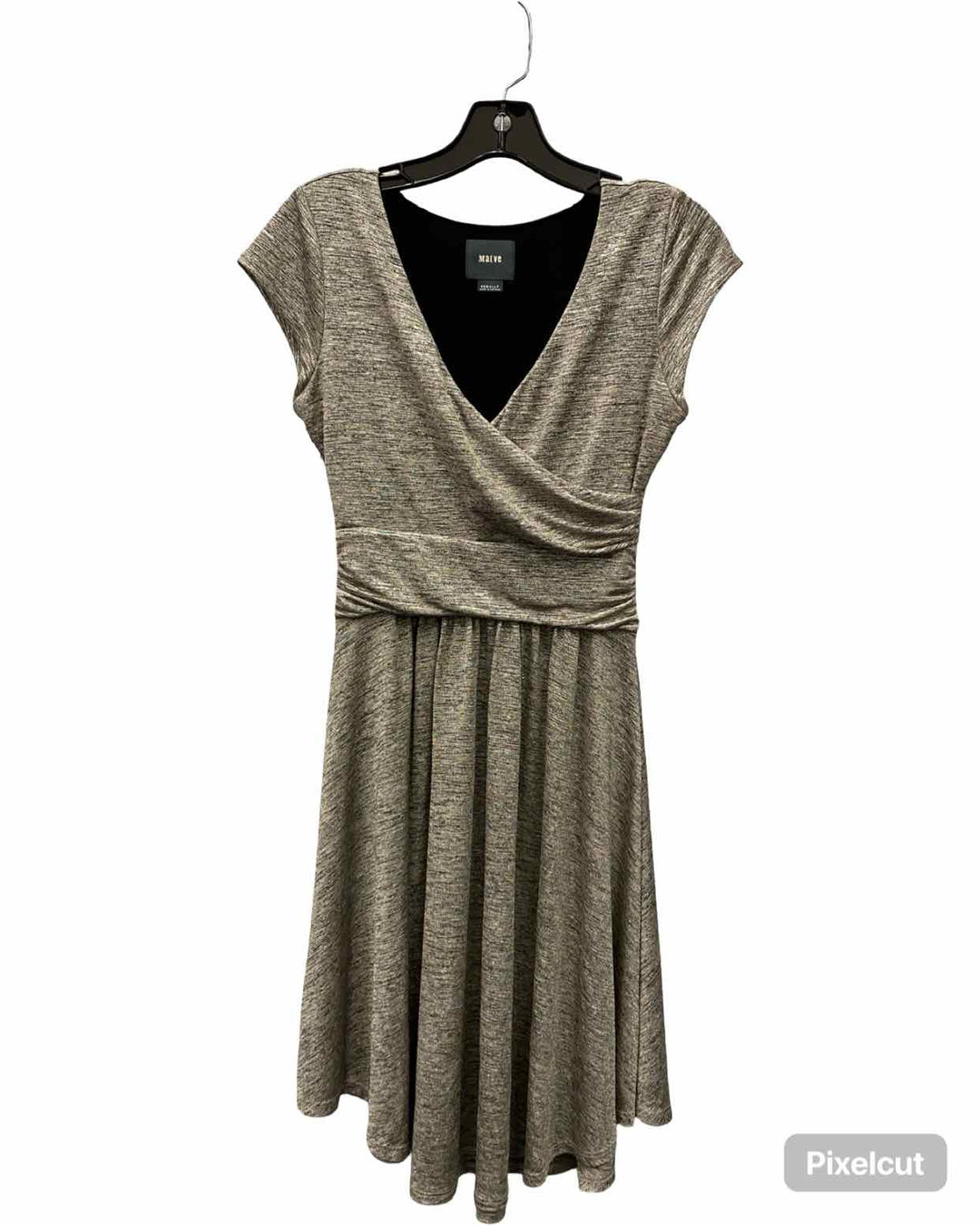 Maeve Size XS Silver Shiny Dress
