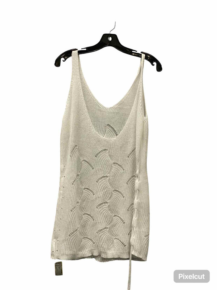 Unknown Brand Size M/L White Tank Top