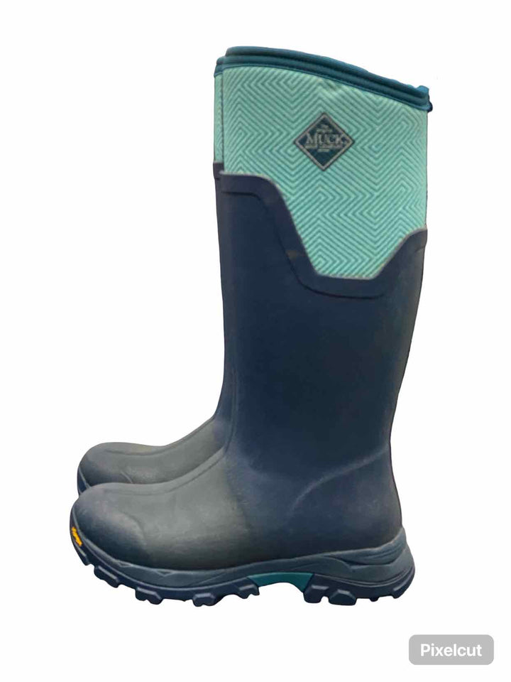 Muck Boot Company Shoe Size 8 Blue Waterproof Boots(knee)