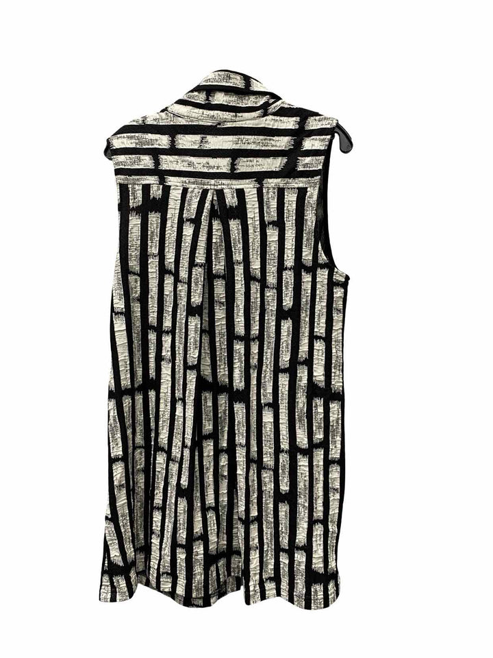 Yushi Size L Black White Vest