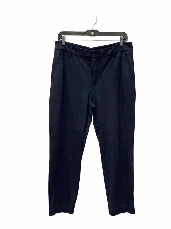 Cabi Size 12 Navy White Pants
