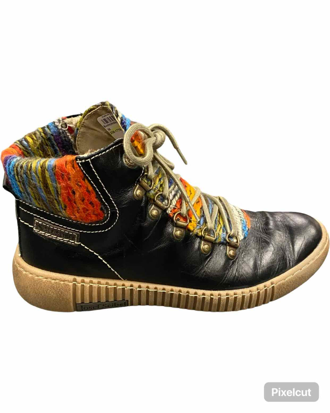 Josef Seibel Shoe Size 39 Black Multi Boots(Ankle)