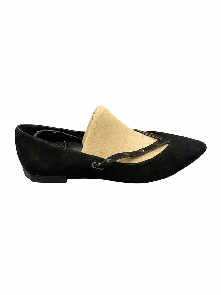 Rebecca Minkoff Shoe Size 7.5 Black Faye Pointed Toe Ballet Flats