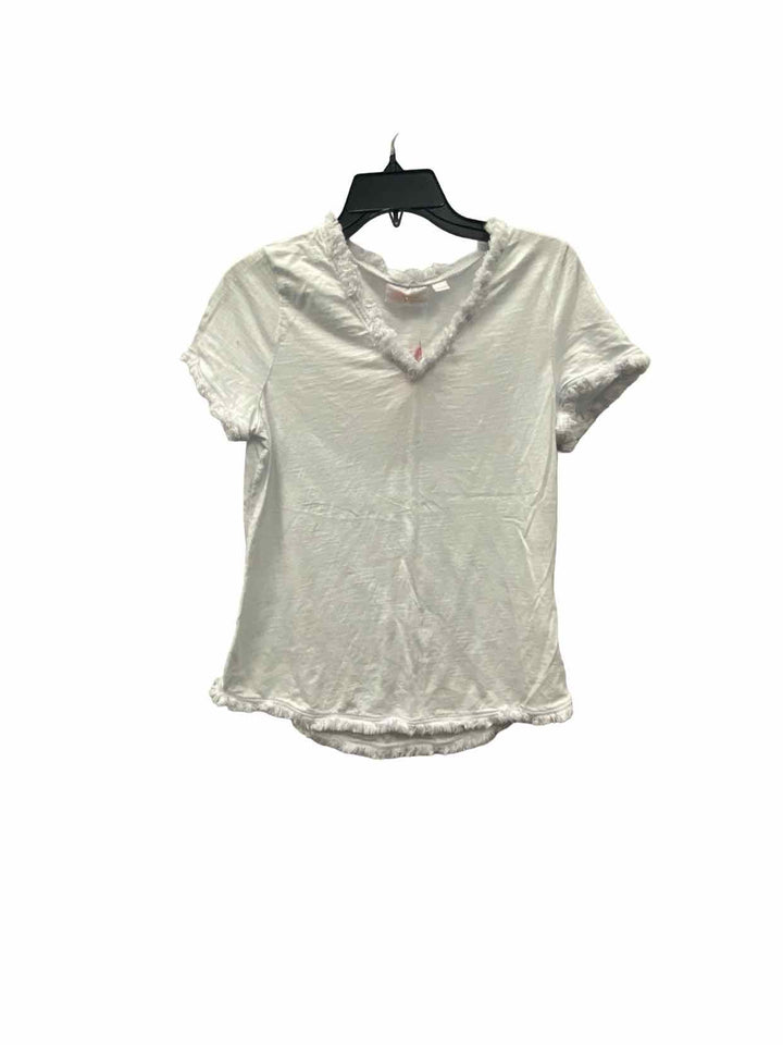 Belle by Kim Gravel Size S Light Blue Short Sleeve Shirts