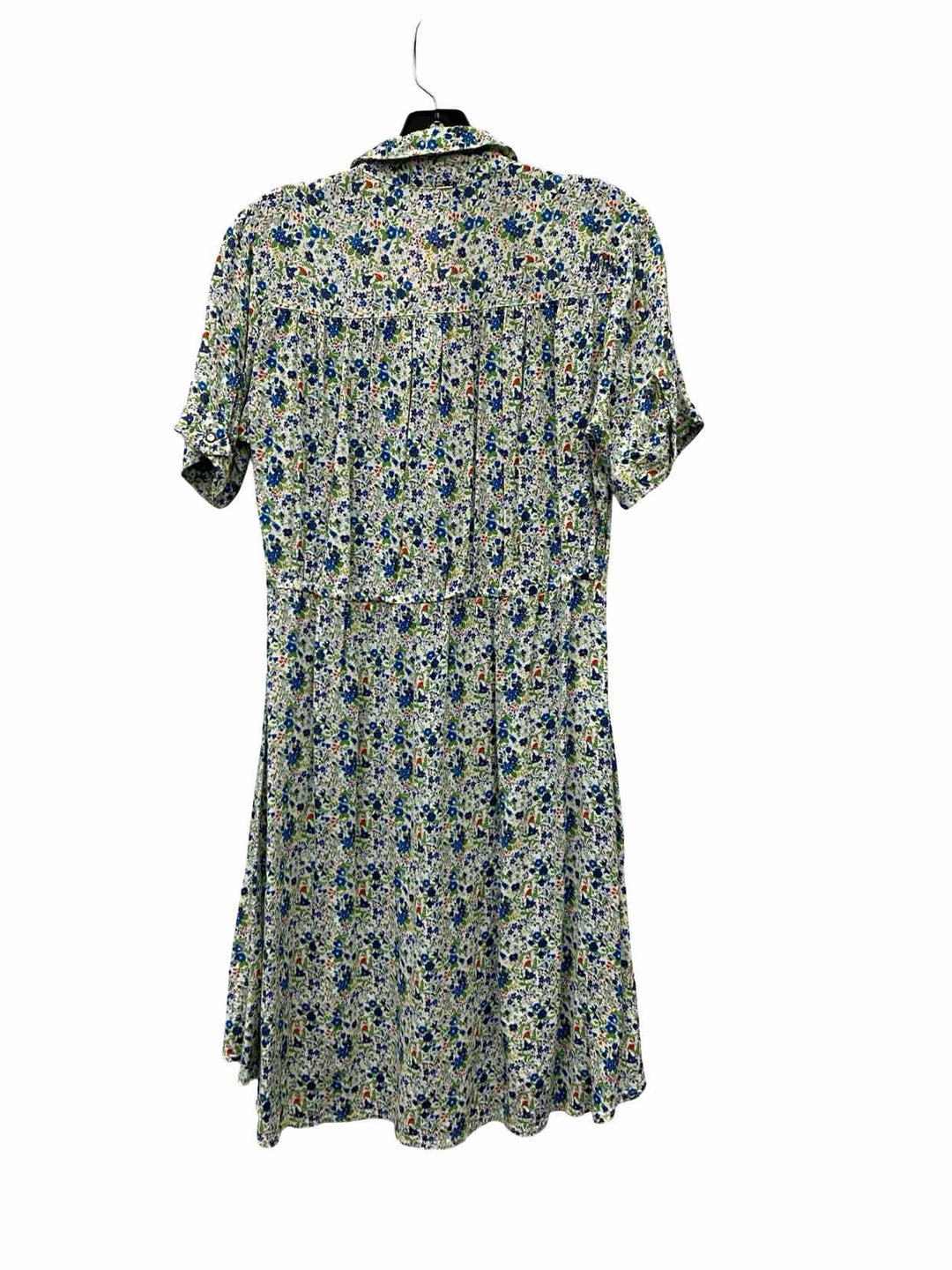 Mountain Khakis Size L Blue Multi Floral Dress
