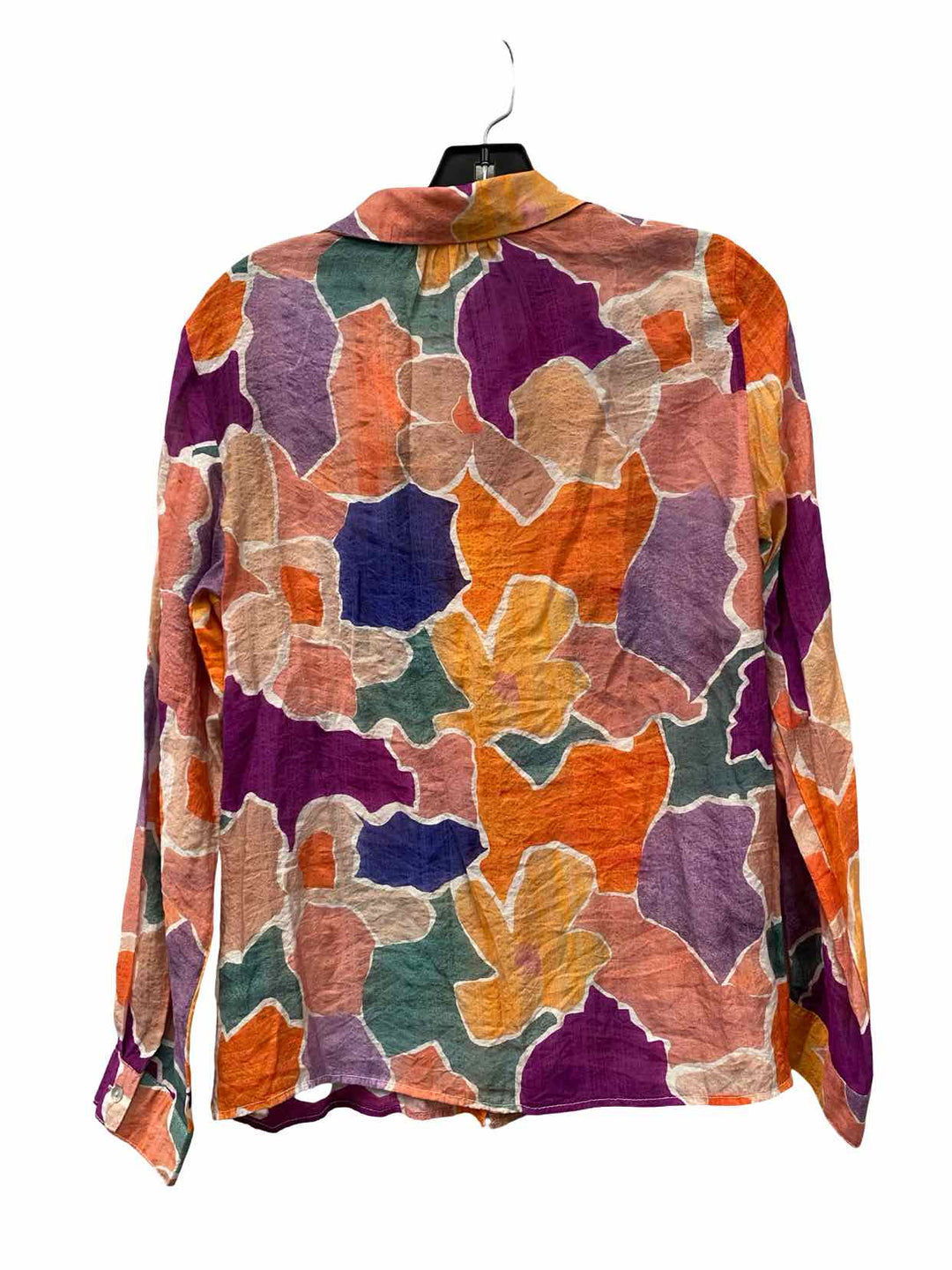 Easy Clothes Size S Multi-Color Print Long Sleeve Shirts