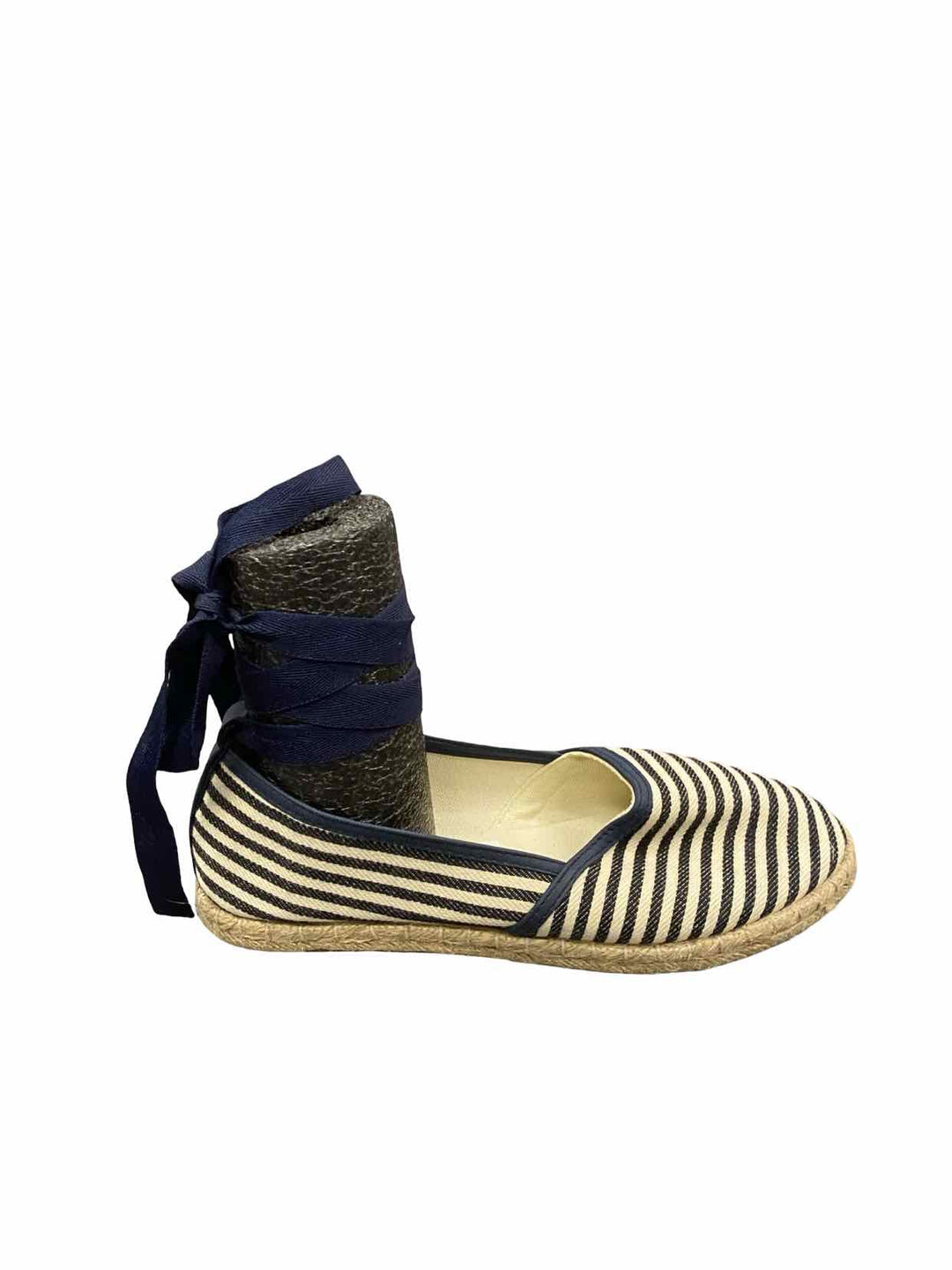 Unknown Shoe Size 7 Navy White Flats