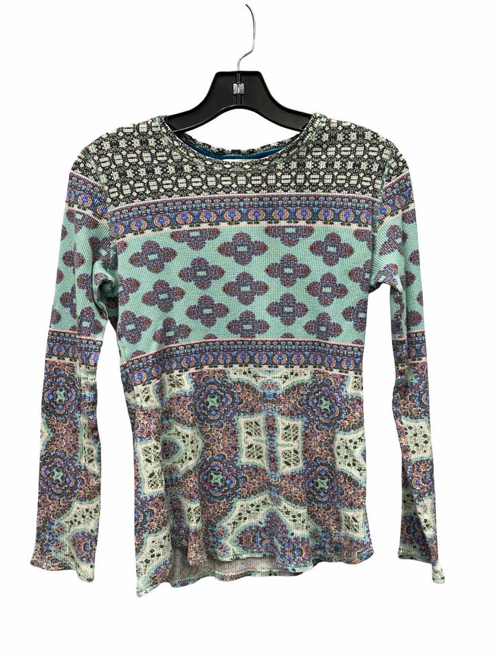 Sundance Size M Blue 100% cotton Long Sleeve Shirts