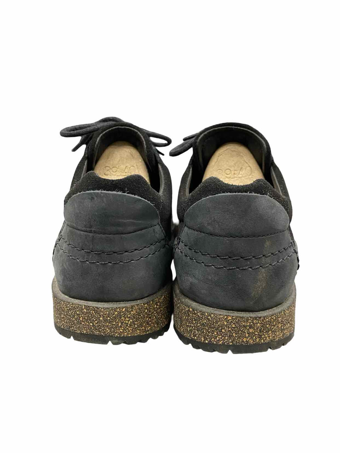 Birkenstock Shoe Size 42 Black Suede Honnef Low Sneakers