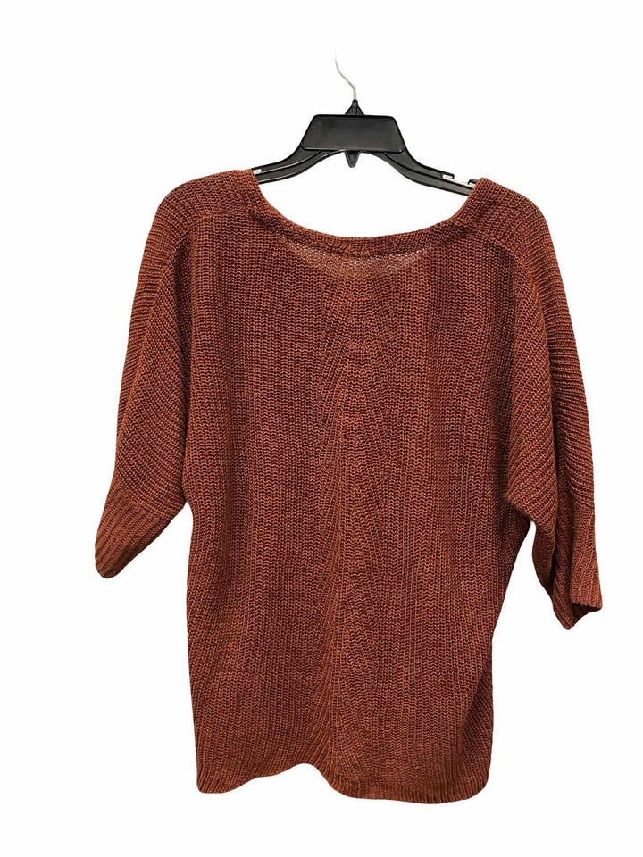 Poetry Size 8/10 Brown Linen Sweater