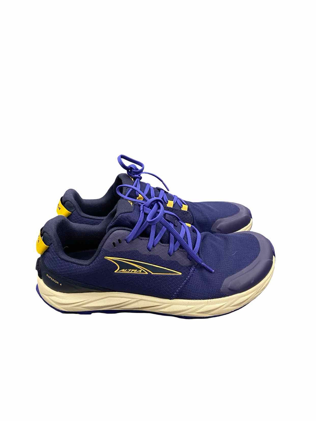 Altra Shoe Size 10.5 Navy Yellow Superior 6 Sneakers