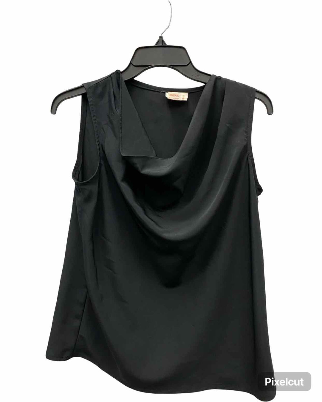 Tan Jay Size 6 Black Tank Top
