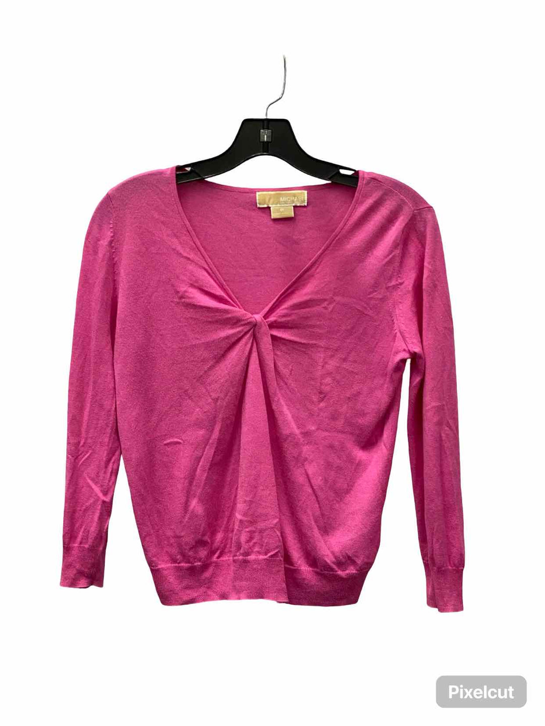 Michael Kors Size S Pink Cotton & Rayon blend Long Sleeve Shirts