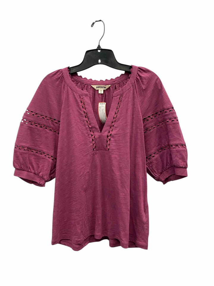 boden Size 8 Pink Long Sleeve Shirts