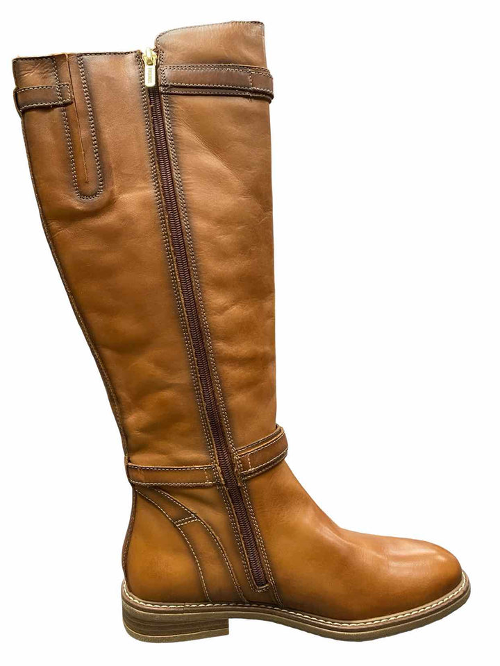Pikolinos Shoe Size 39 Brown Leather Aldaya Boots(knee)