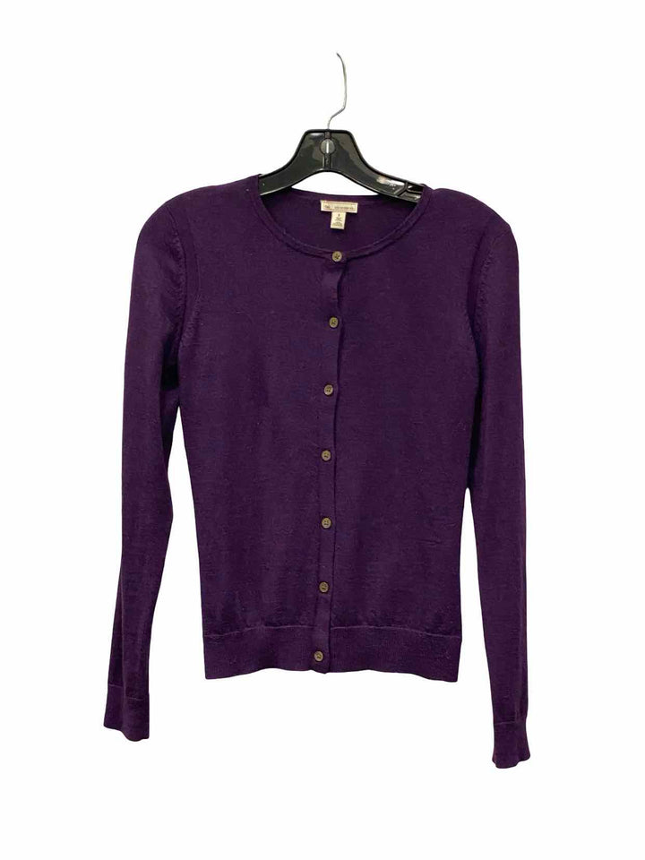 Gap Size S Purple 100% Merino Wool Sweater
