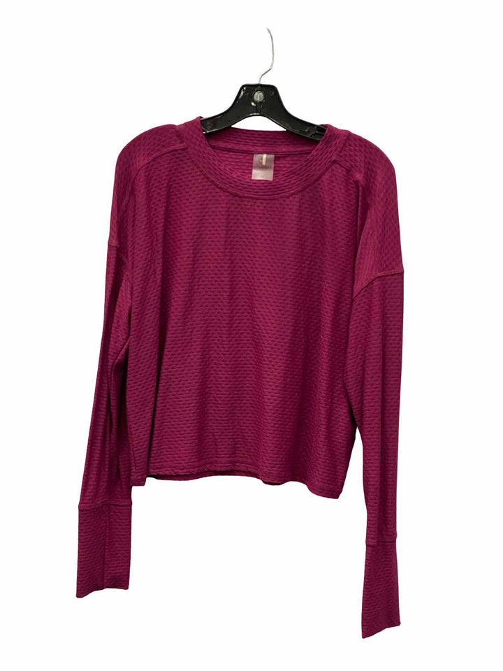 Calla Size M Magenta Long Sleeve Shirts