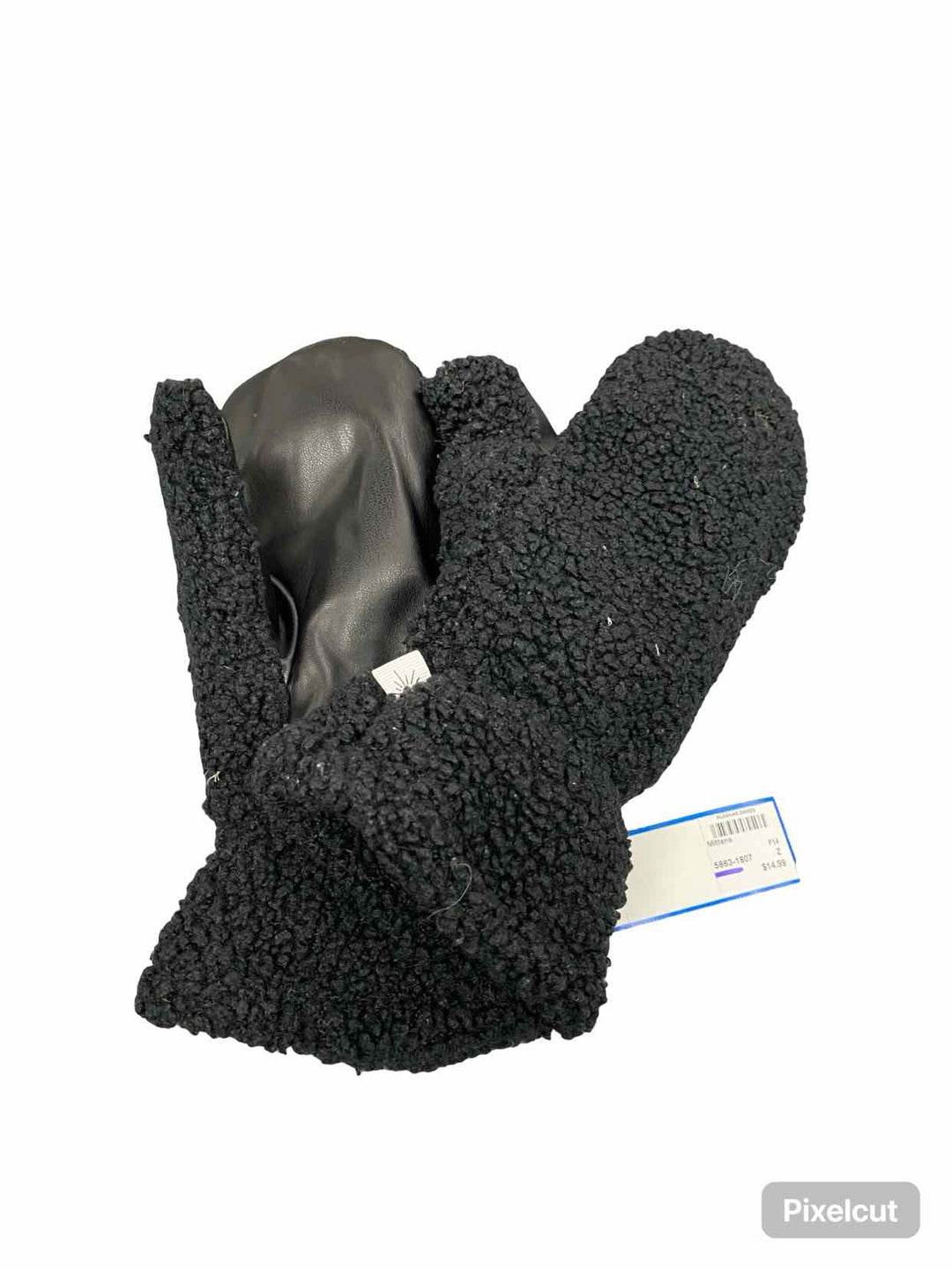 Aerie Black Mittens