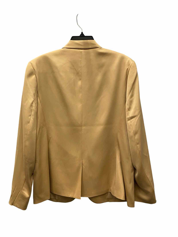 Ann Klein Size L Beige Blazer