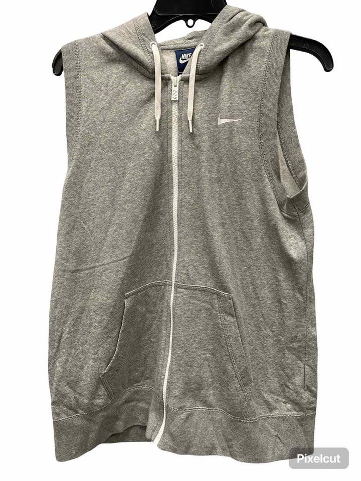 Nike Size L Grey White Vest