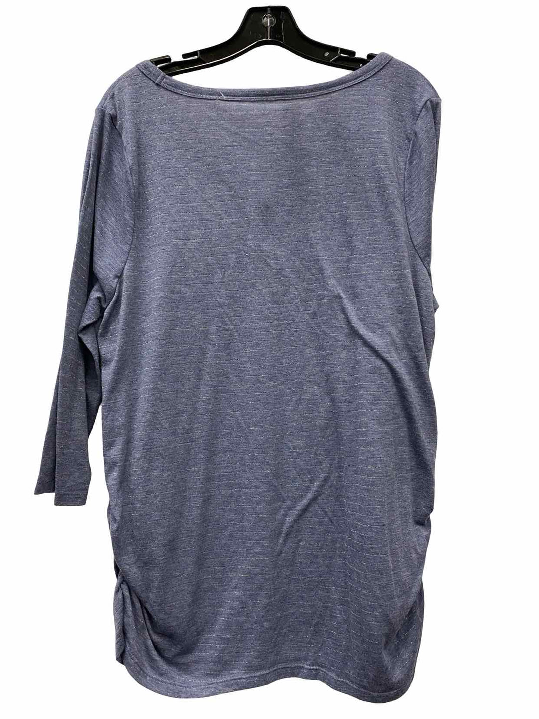 Lane Bryant Size XL Blue Long Sleeve Shirts