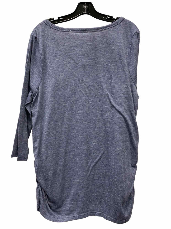 Lane Bryant Size XL Blue Long Sleeve Shirts