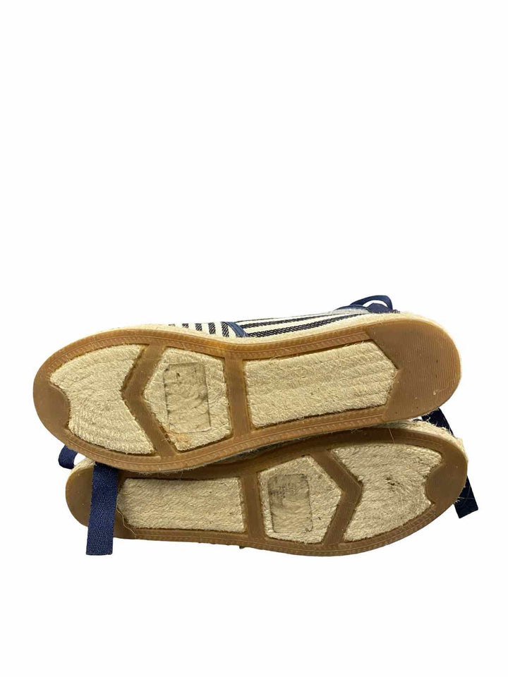 Unknown Shoe Size 7 Navy White Flats