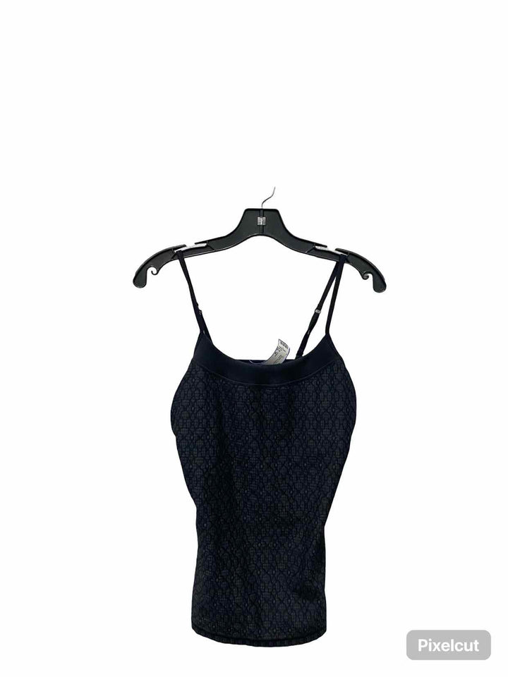 PrAna Size M Black Gradiant Athletic Tank Top