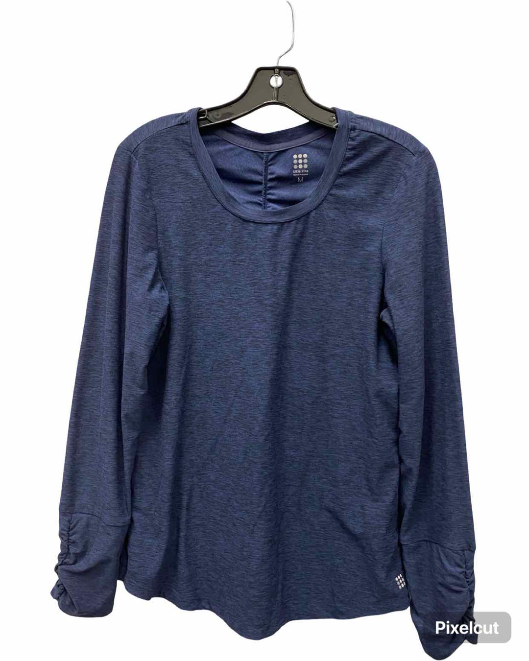 Title Nine Size M Blue Long Sleeve Shirts