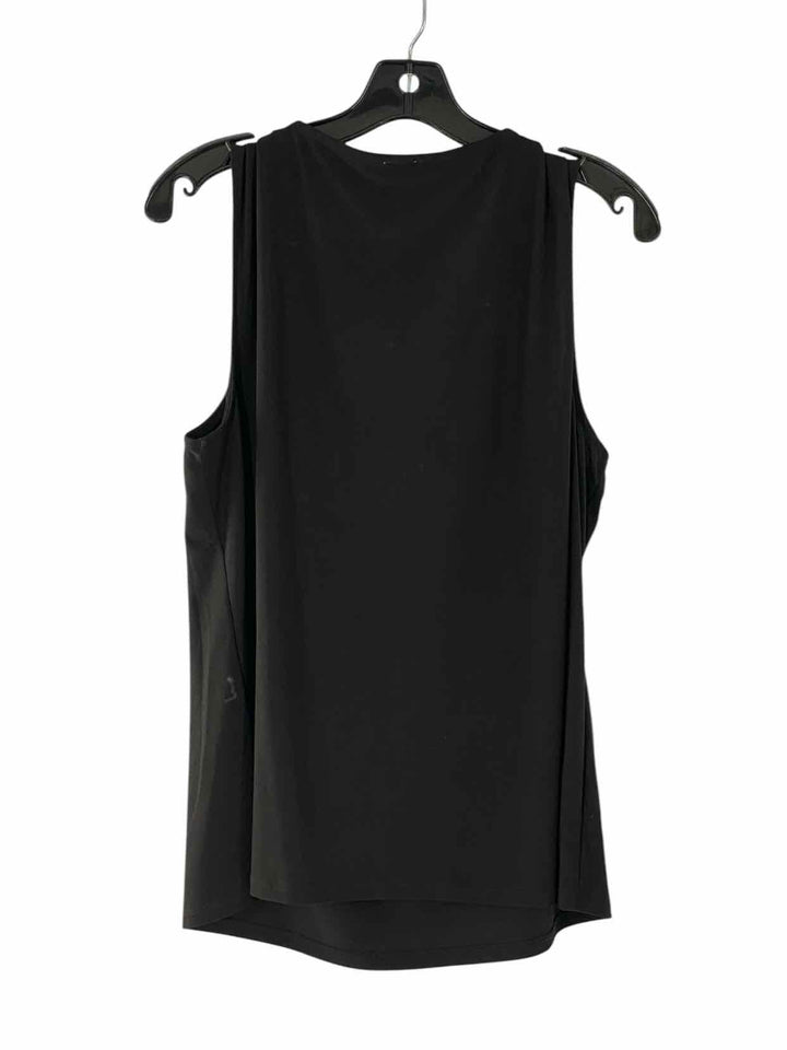 Anne Klein Size L Black Tank Top