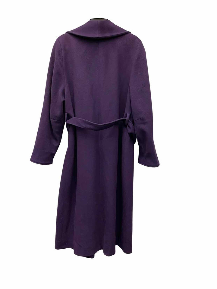 Unknown Brand Size 14 Purple 100% Wool Coat(Long)
